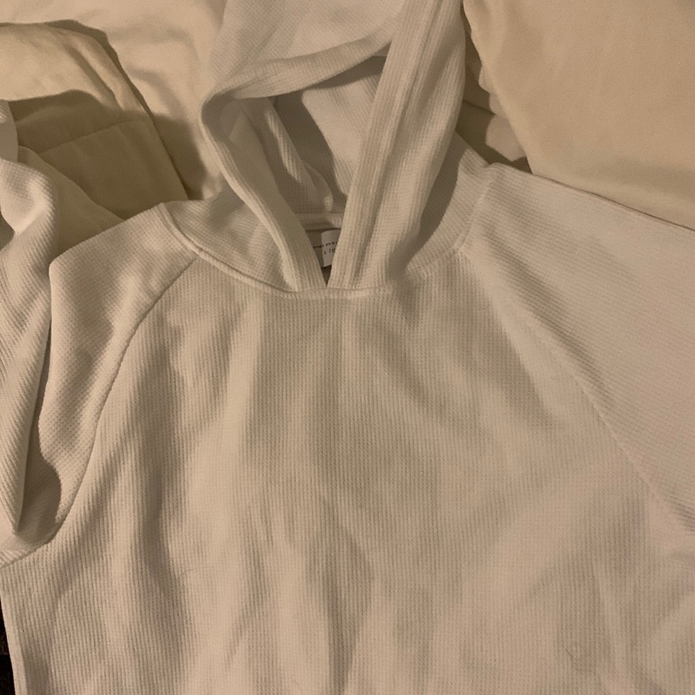 White Pullover Hoodie